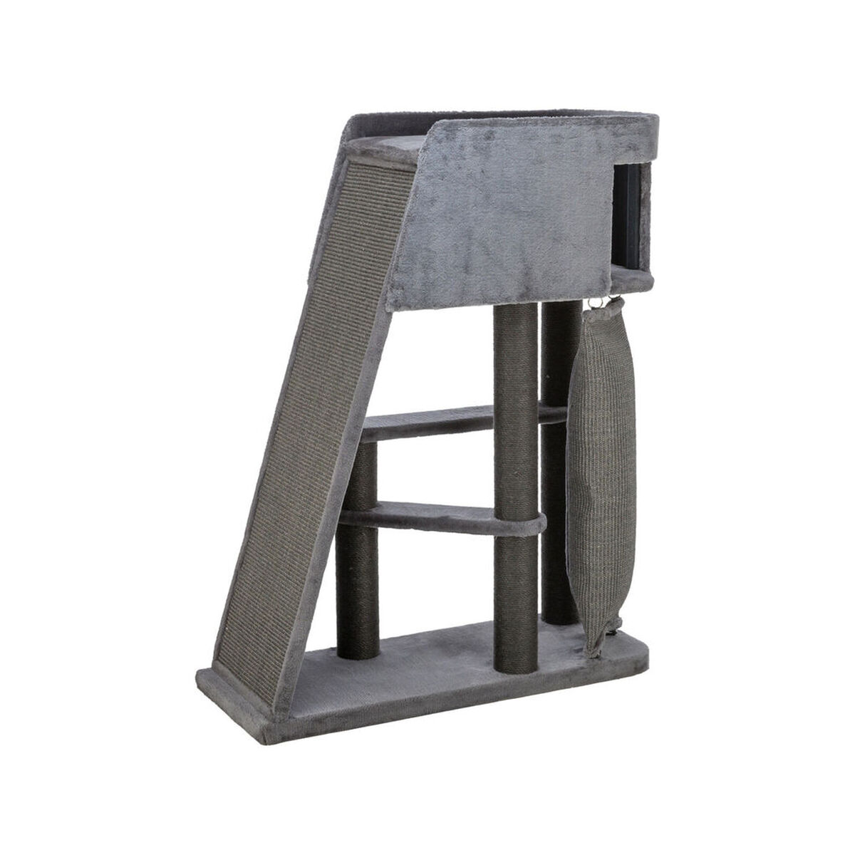 Suport de Ascuțit Gheare pentru Pisici Trixie Active 122 cm Gri