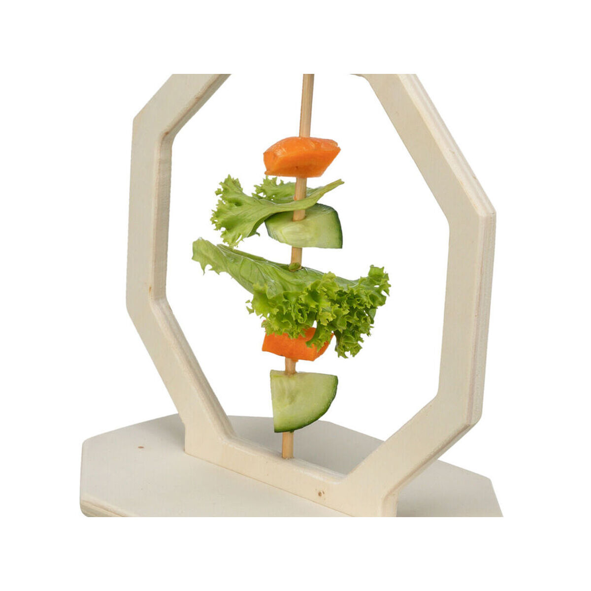 Castron de hrană pentru animale de companie Trixie Lemn 17 x 12 x 17 cm