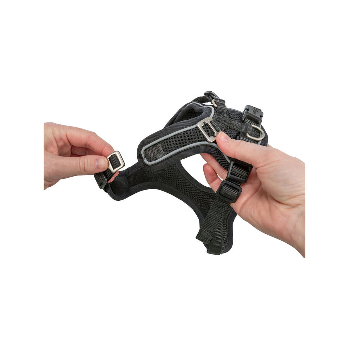 Ham pentru câini Trixie Premium FlexMesh Negru L