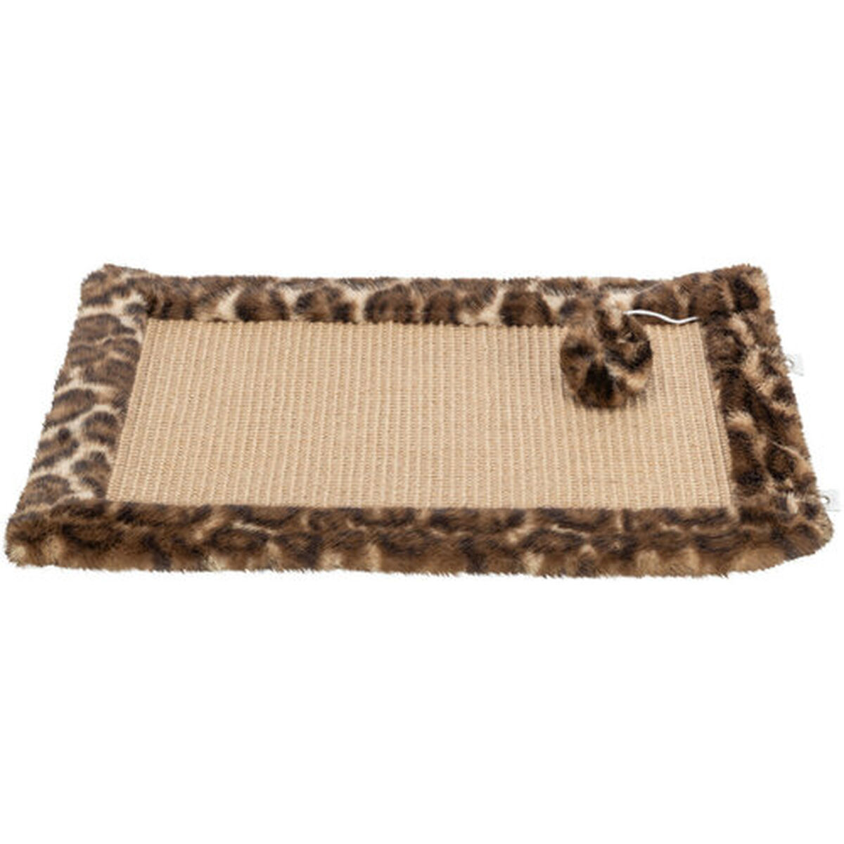 Suport de Ascuțit Gheare pentru Pisici Trixie Leo Maro Poliester Sisal EVA 55 x 35 cm Covor