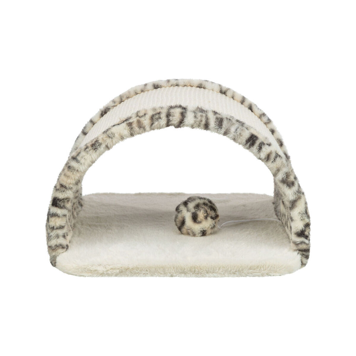 Suport de Ascuțit Gheare pentru Pisici Trixie Leo Crem 25 cm