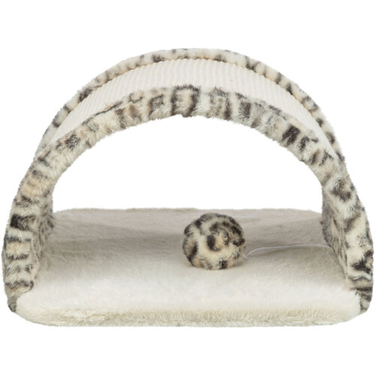 Suport de Ascuțit Gheare pentru Pisici Trixie Leo Crem 25 cm