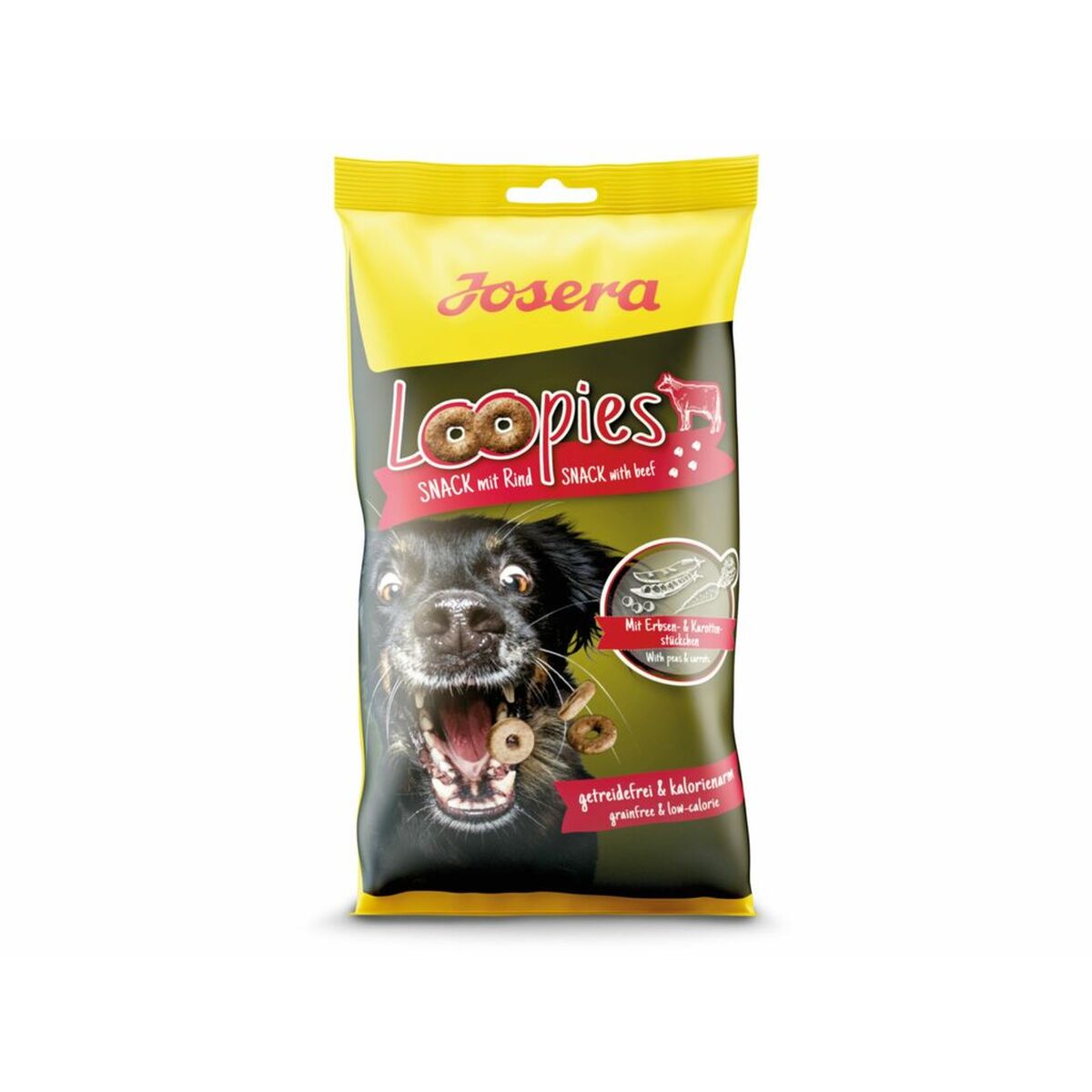 Gustare pentru câini Josera Loopies Vițel 150 g