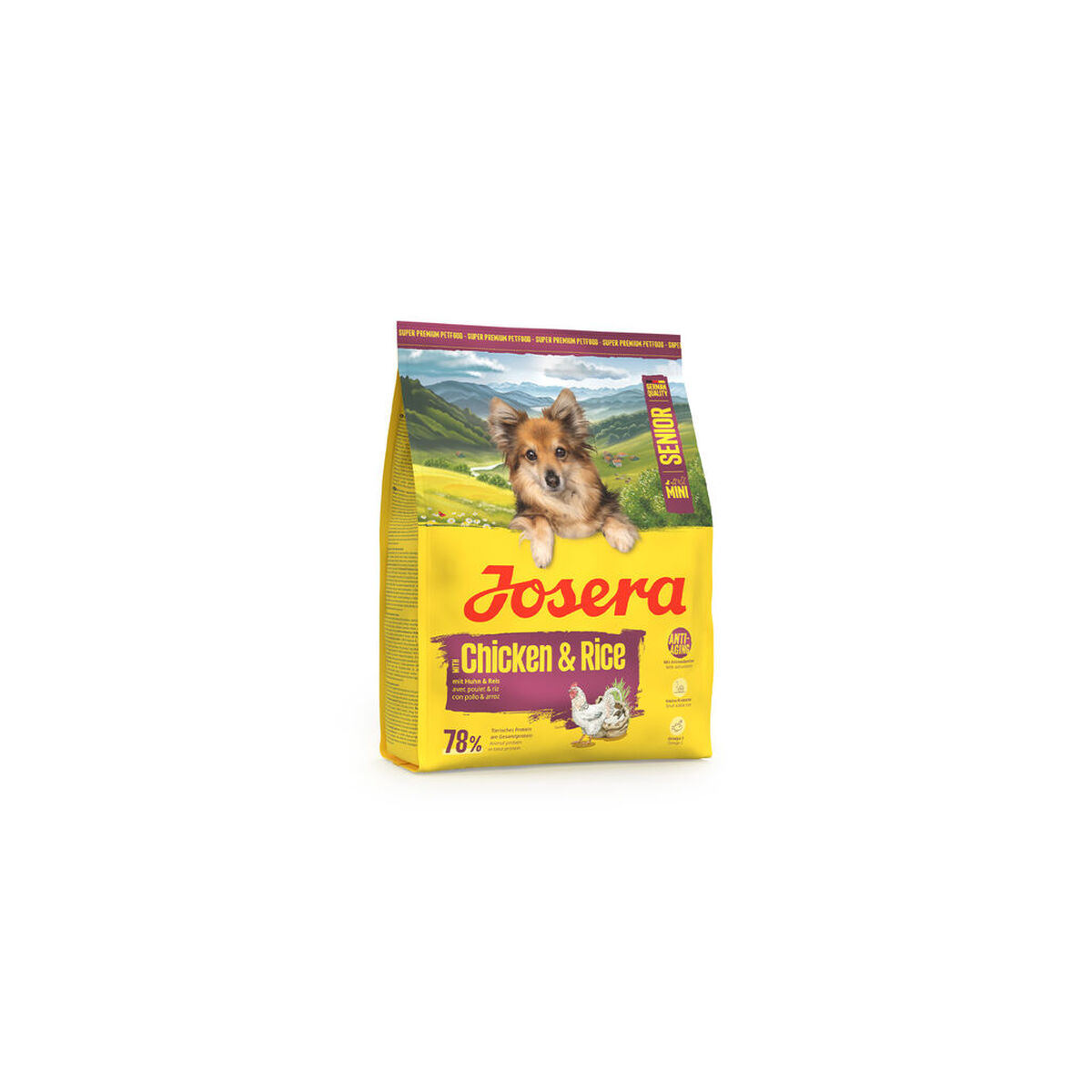 Nutreț Josera Mini Senior Pui Orez 900 g