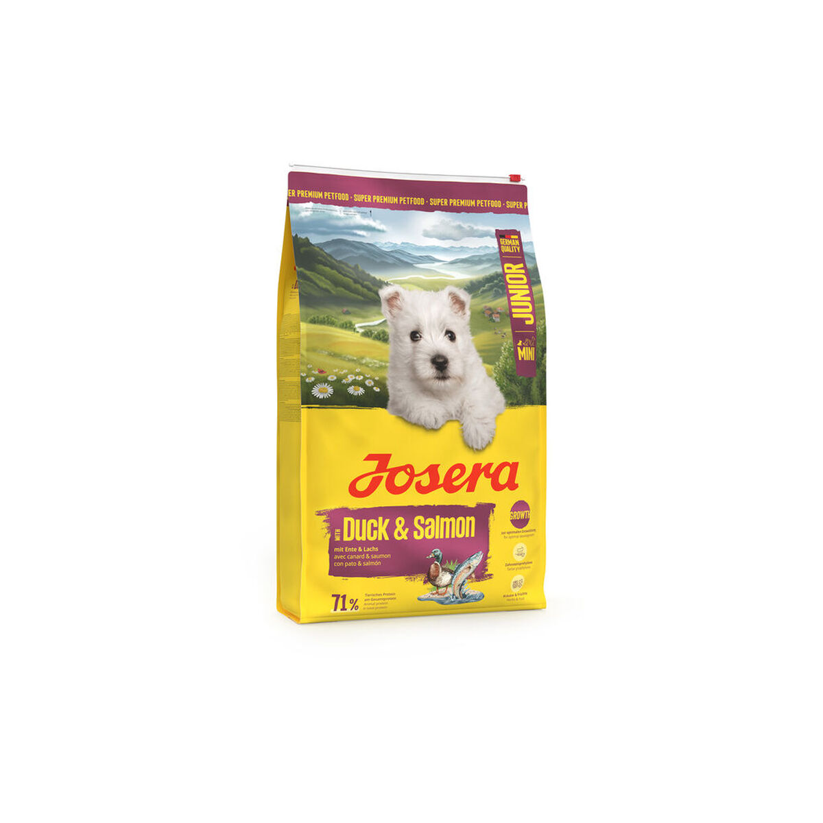 Nutreț Josera Mini Junior Somon Rață 10 kg