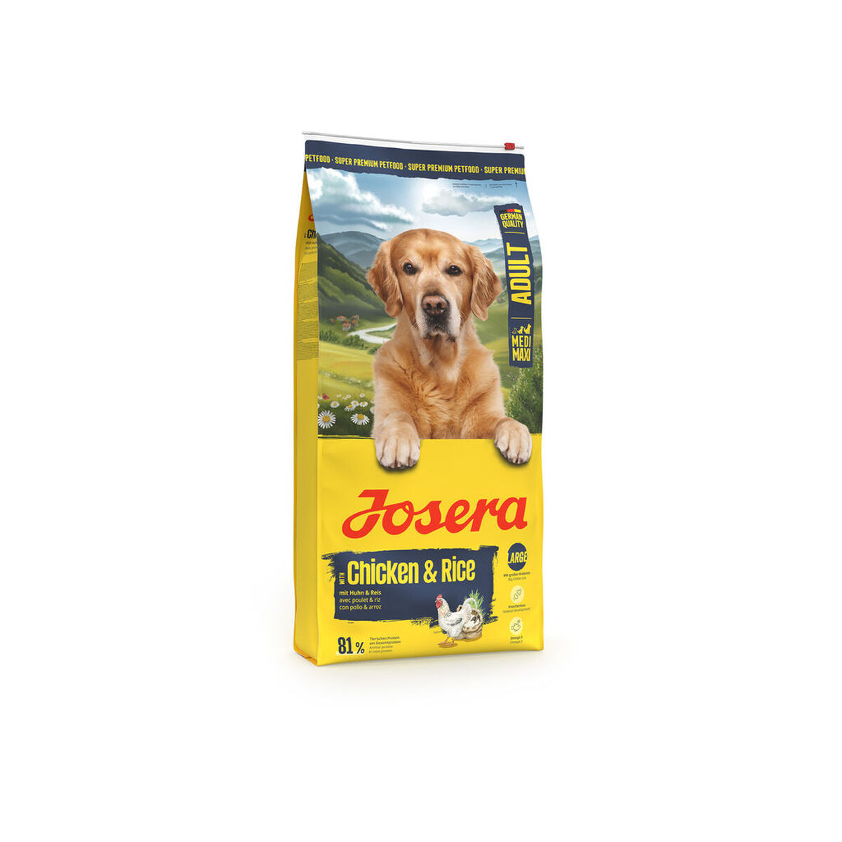 Nutreț Josera Medi/Maxi Adult Pui Orez 12,5 Kg