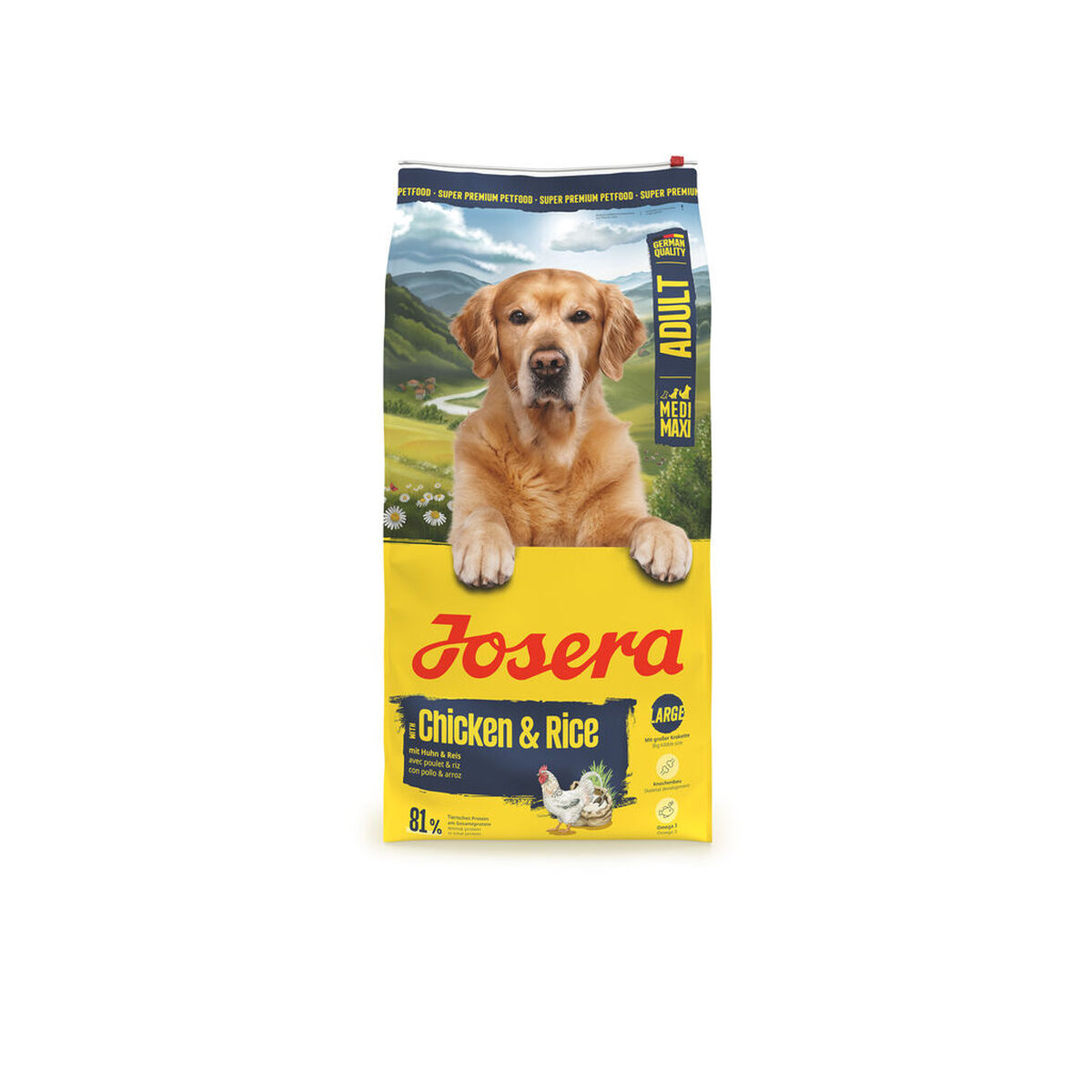 Nutreț Josera Medi/Maxi Adult Pui Orez 12,5 Kg