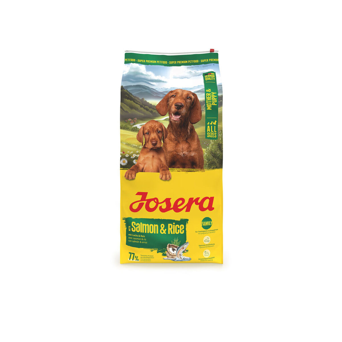 Nutreț Josera Mother&Puppy Somon Orez 12,5 Kg