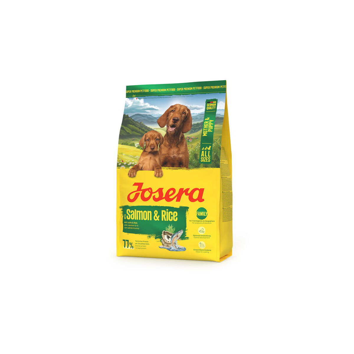 Nutreț Josera Mother&Puppy Somon Orez 3 Kg