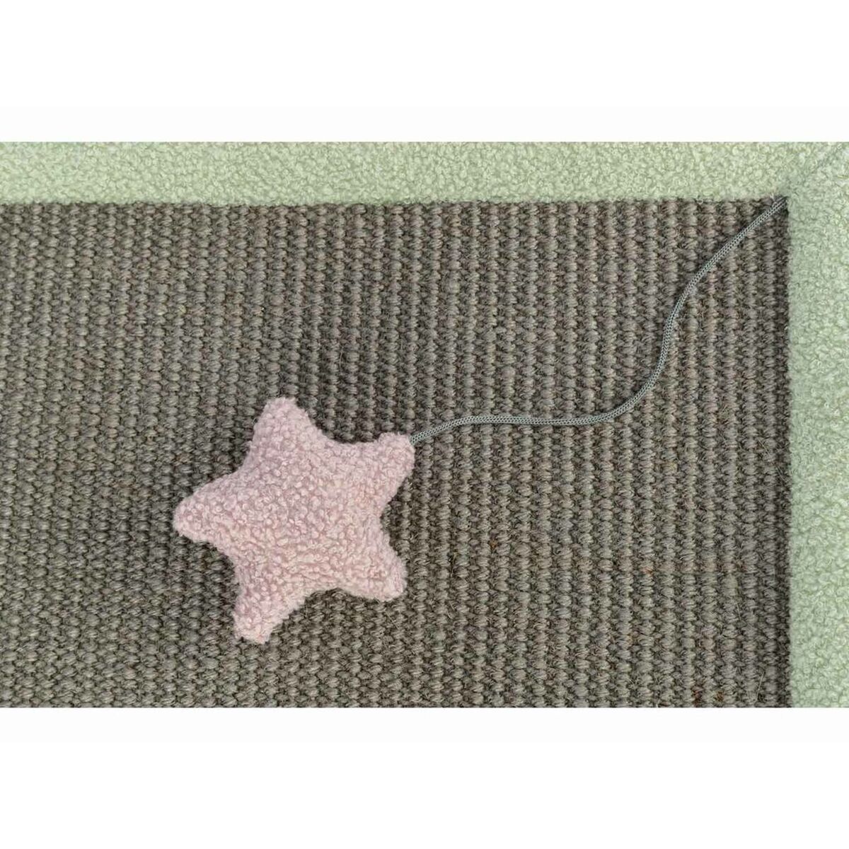 Suport de Ascuțit Gheare pentru Pisici Trixie Junior Gri Mentă Poliester Sisal 47 x 47 cm