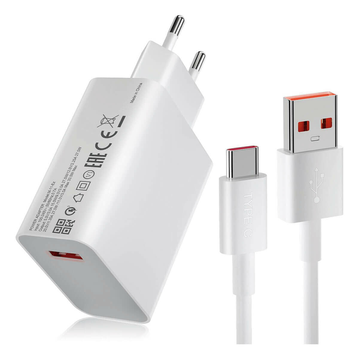 Încărcător de Perete Xiaomi BHR6039EU Alb 33 W