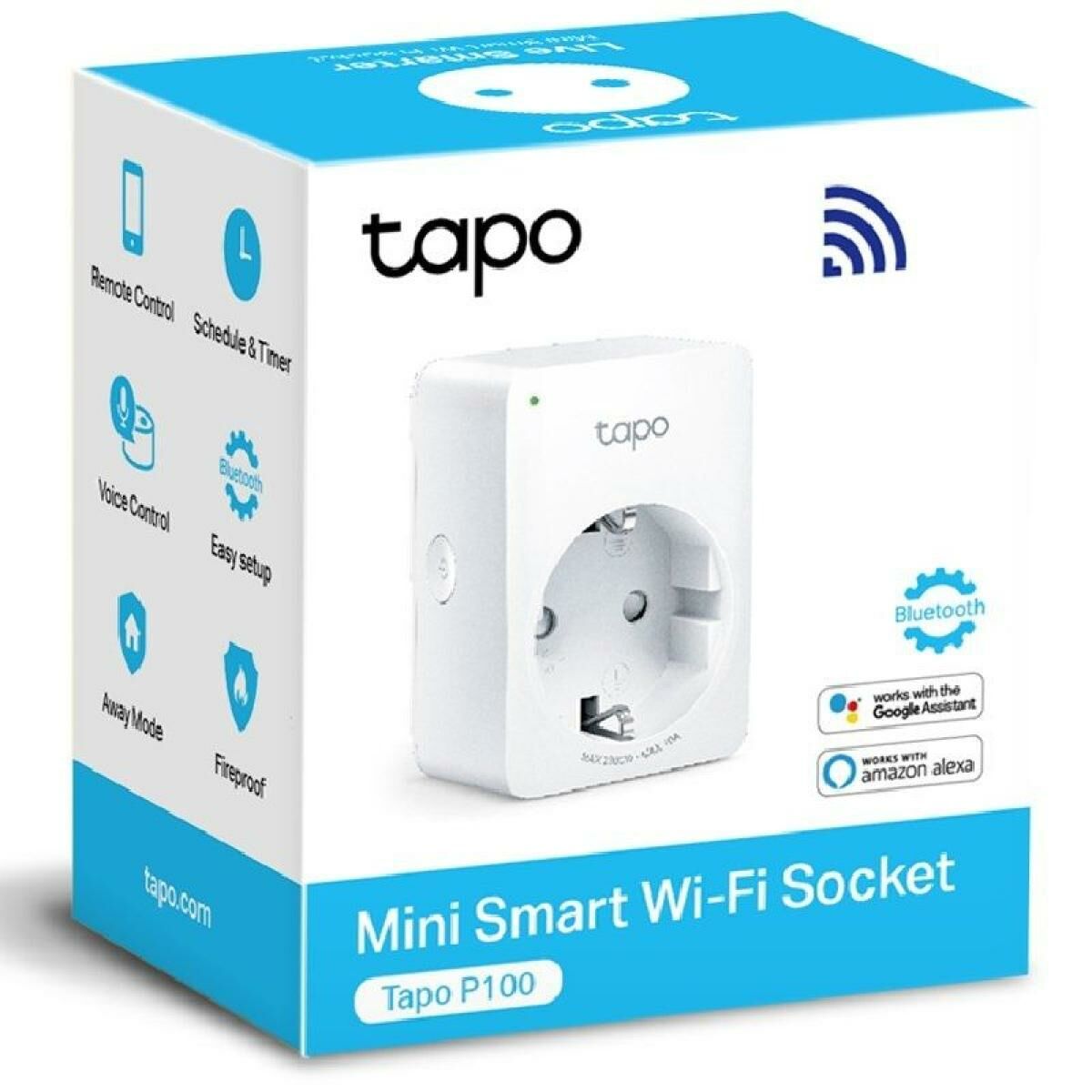 Priză Inteligentă TP-Link Tapo P100 Wi-Fi 220-240 V 10 A