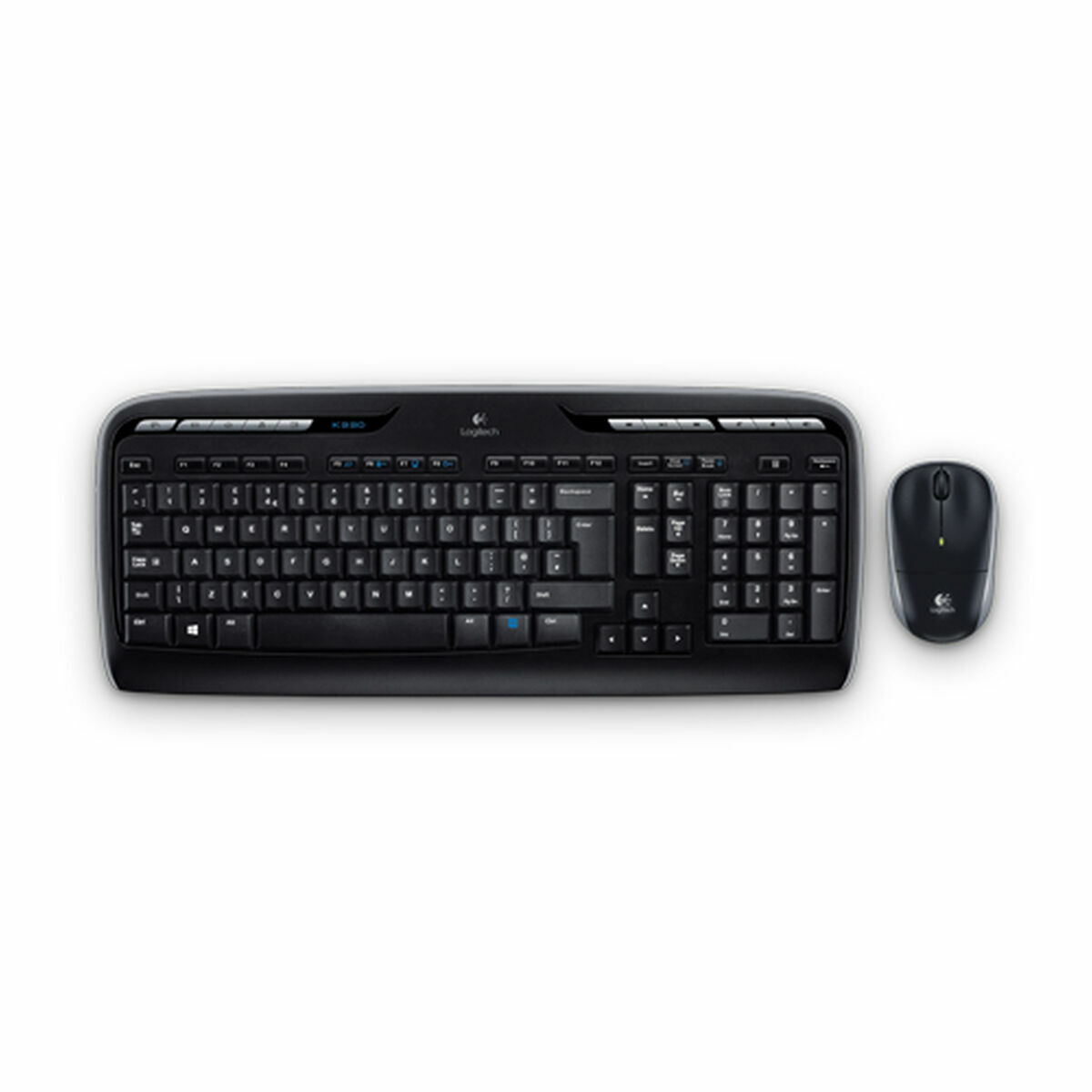 Tastatură și Mouse Logitech MK330 Negru Qwerty Spaniolă
