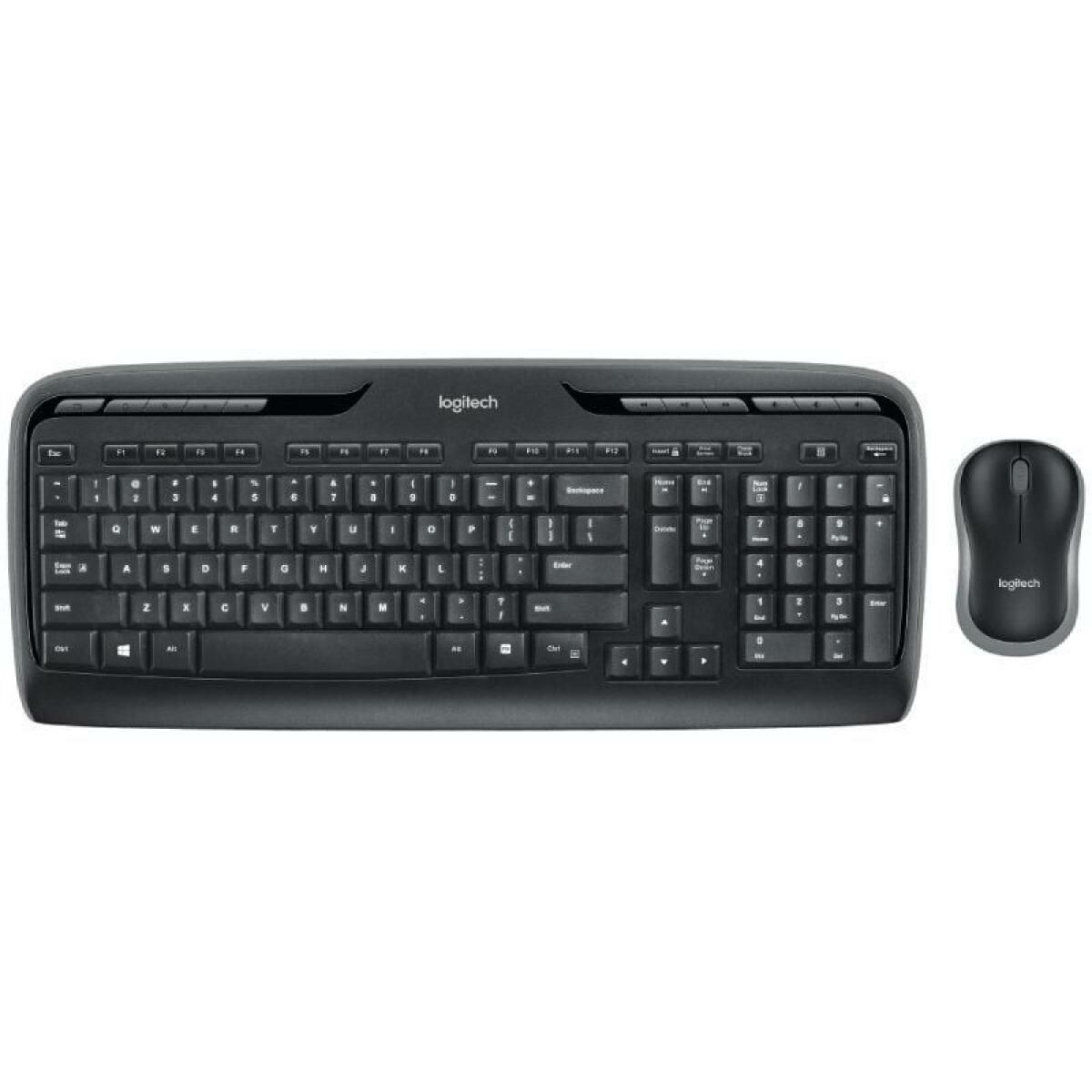 Tastatură și Mouse Logitech MK330 Negru Qwerty Spaniolă