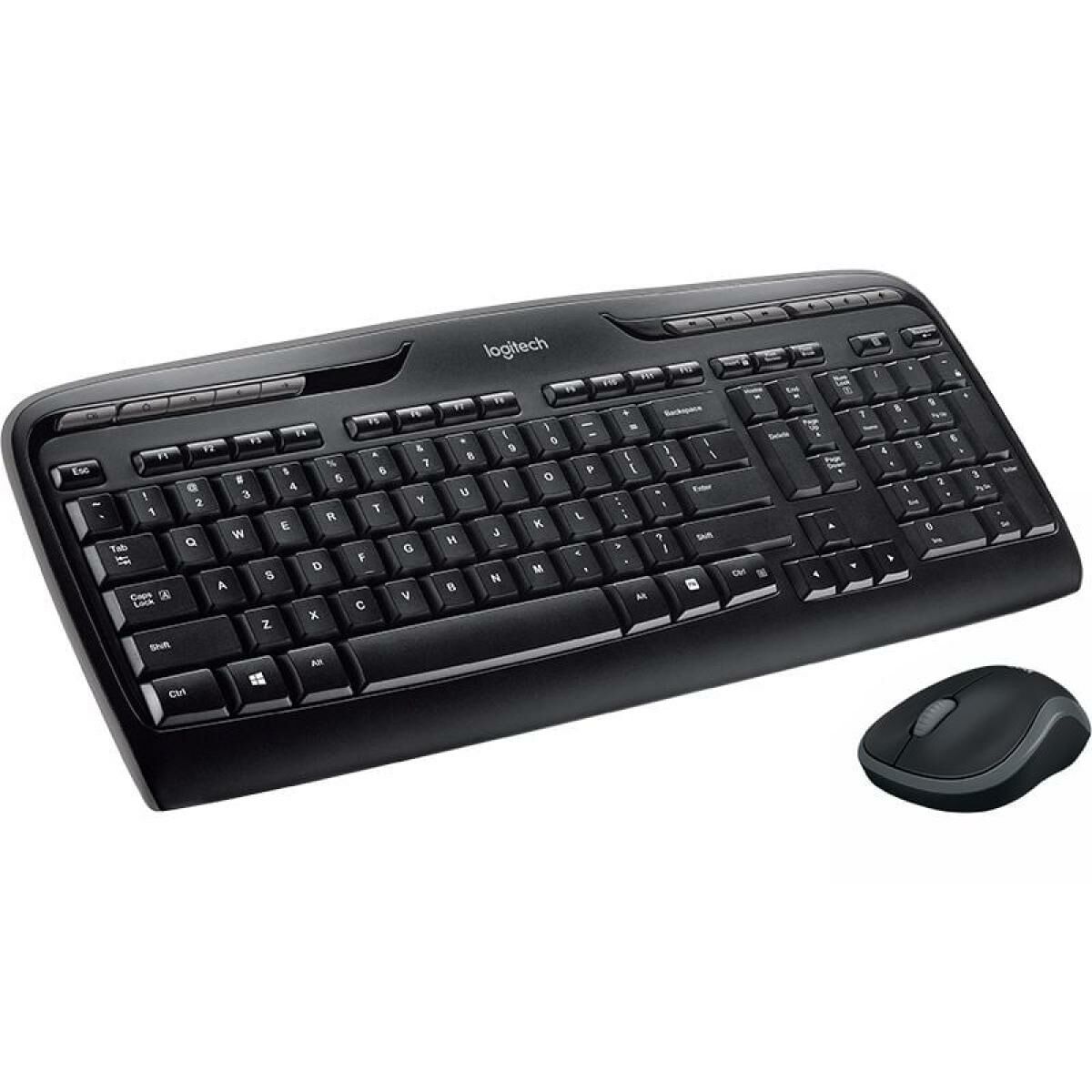 Tastatură și Mouse Logitech MK330 Negru Qwerty Spaniolă