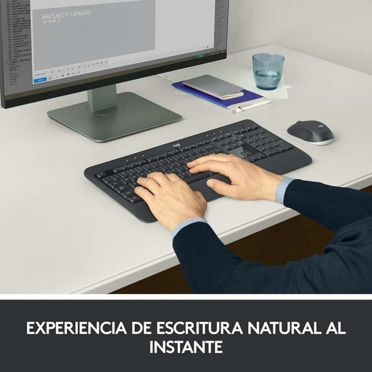 Tastatură și Mouse Gaming Logitech MK540 Advanced Negru Spaniolă Qwerty Spaniolă QWERTY