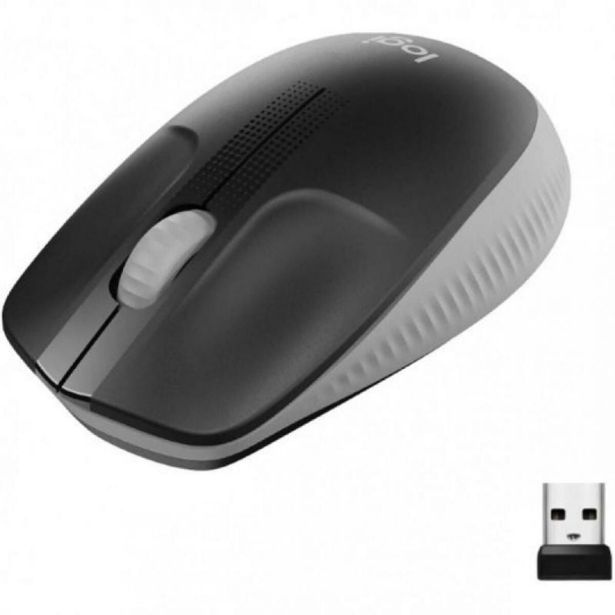Mouse Fără Fir Optic Logitech M190 Gri 1000 dpi