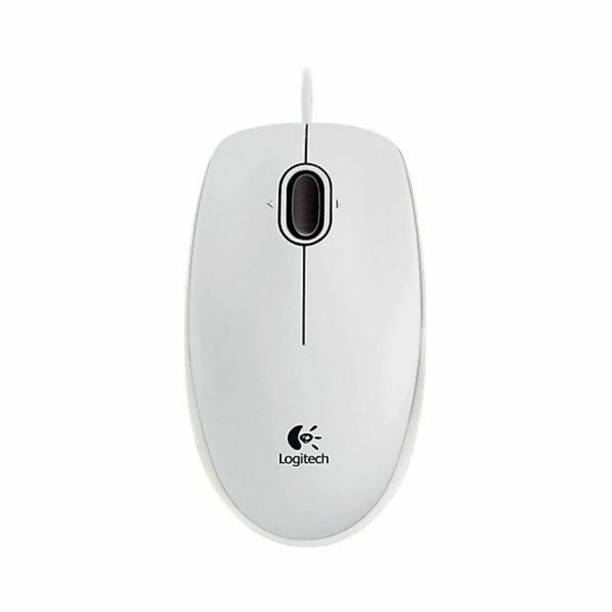 Mouse Optic Logitech B100 Alb 800 dpi (1 Unități)