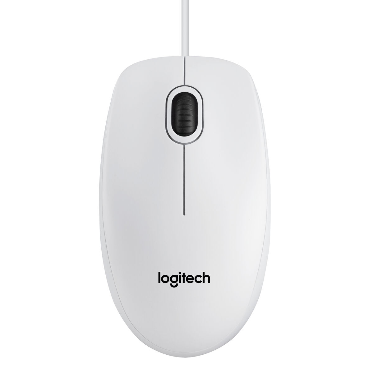 Mouse Optic Logitech B100 Alb 800 dpi (1 Unități)