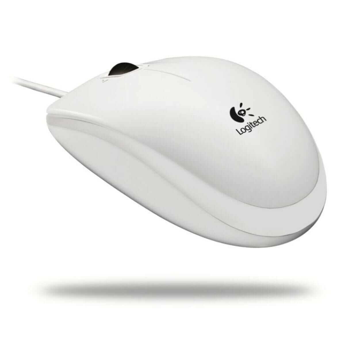 Mouse Optic Logitech B100 Alb 800 dpi (1 Unități)