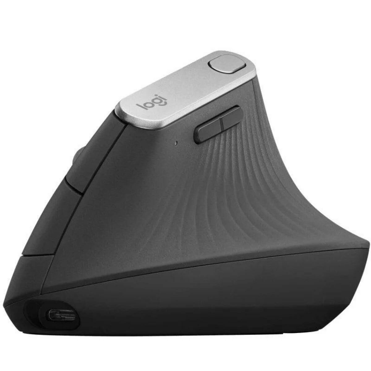 Mouse Fără Fir Optic Logitech MX Vertical 4000 dpi Gri Oțel 4000 dpi
