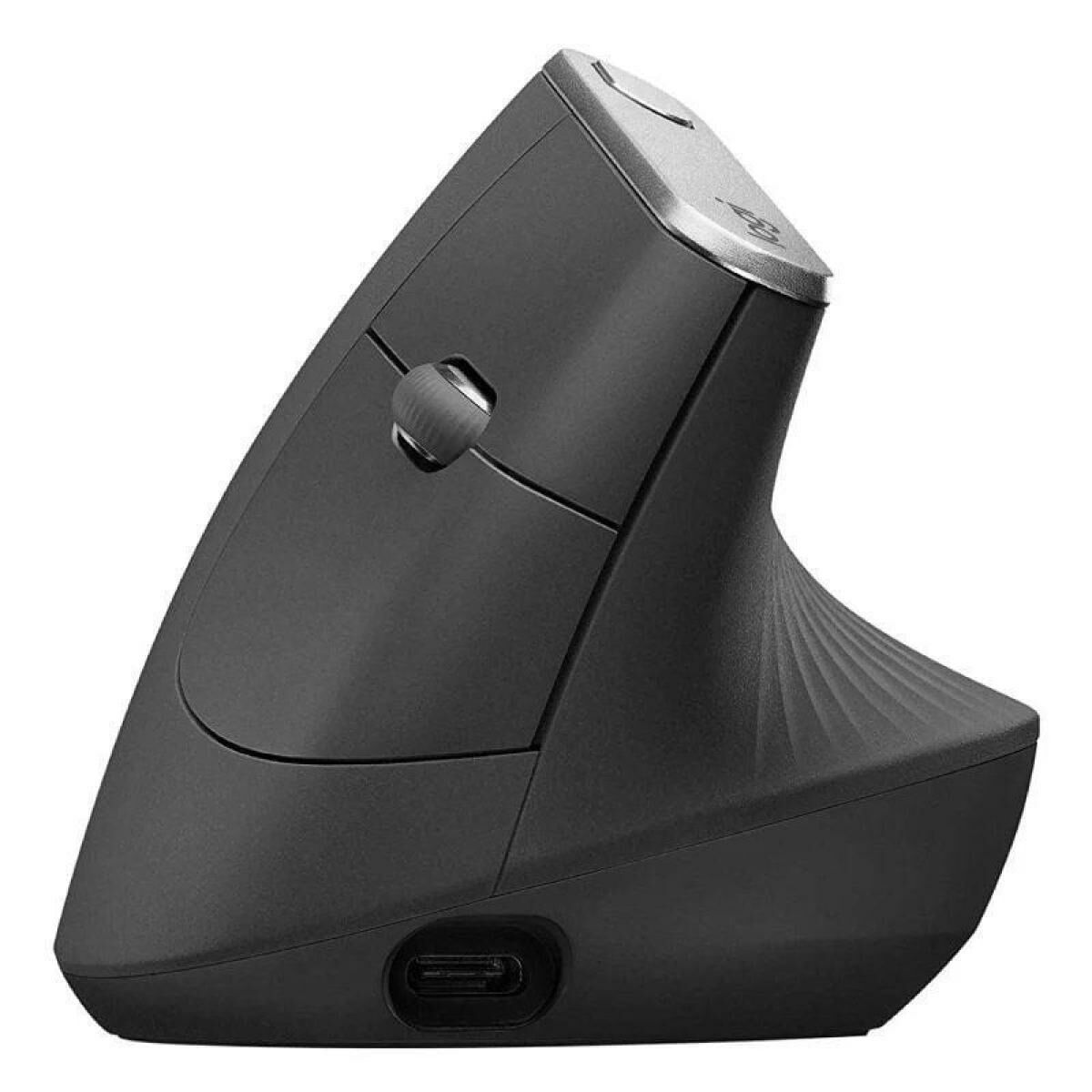 Mouse Fără Fir Optic Logitech MX Vertical 4000 dpi Gri Oțel 4000 dpi
