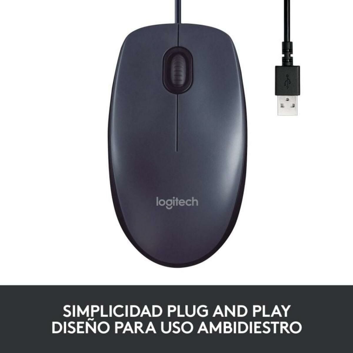 Mouse Logitech B100 Negru 800 dpi