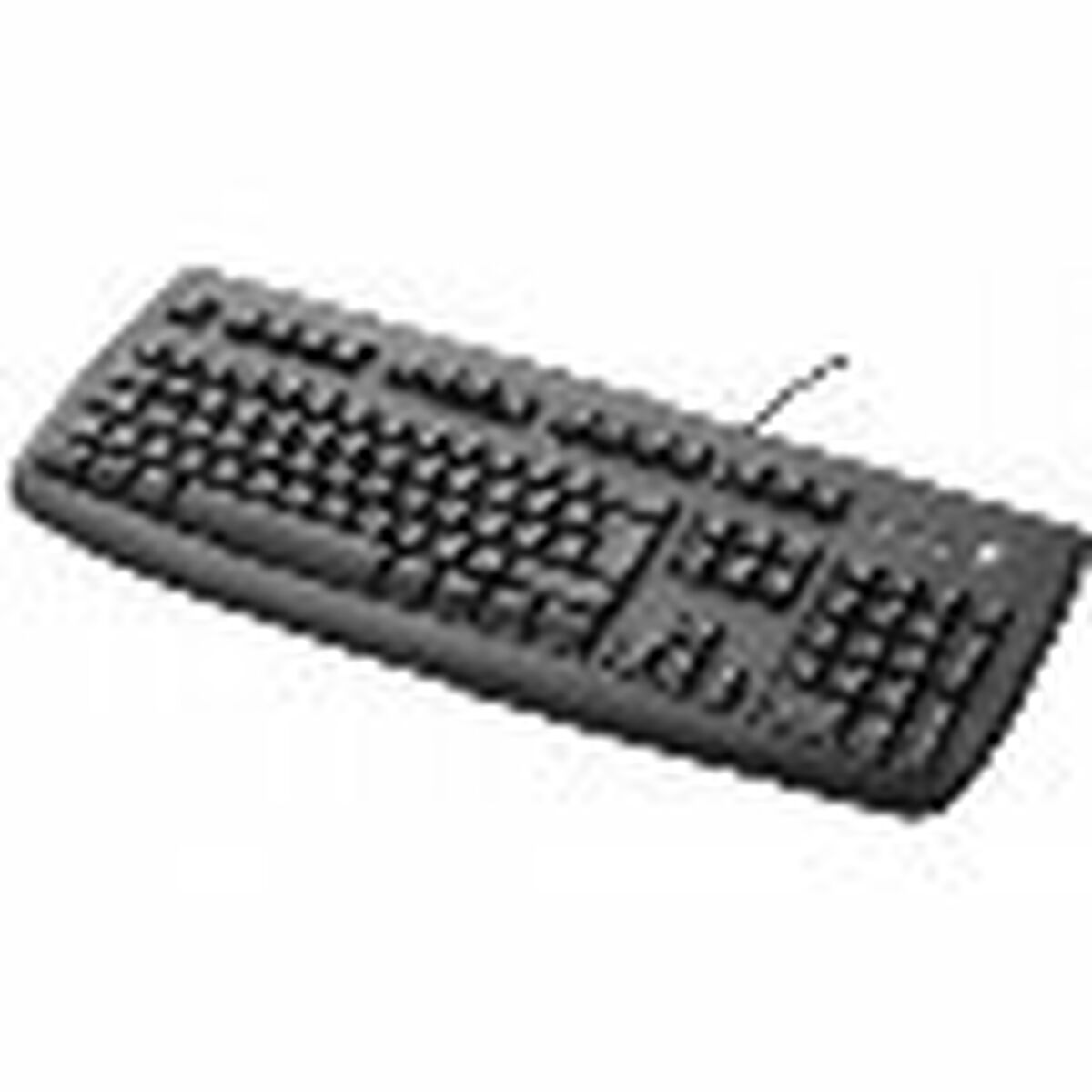 Tastatură Logitech K120 Negru Qwerty Spaniolă Spaniolă