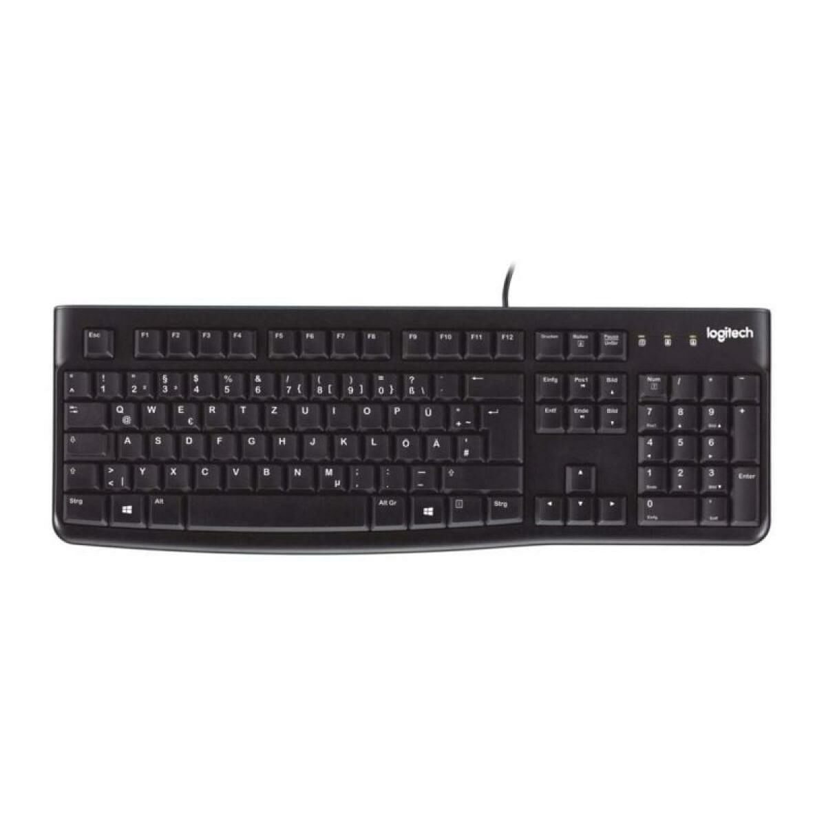 Tastatură Logitech K120 Negru Qwerty Spaniolă Spaniolă