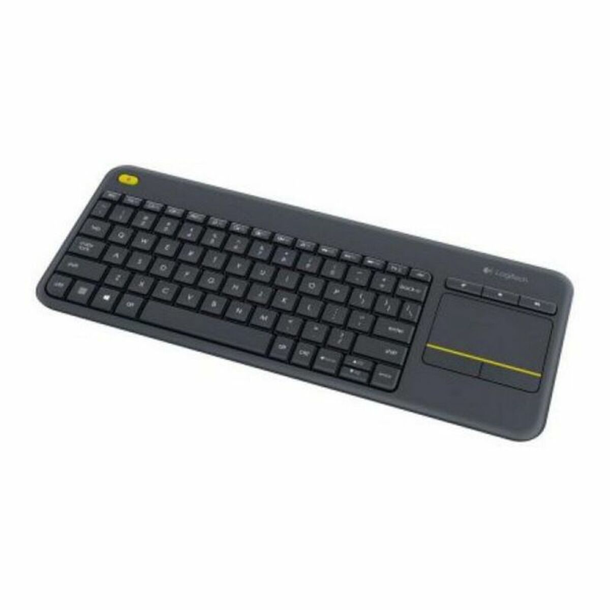 Tastatură Logitech K400 Plus Negru Qwerty Spaniolă