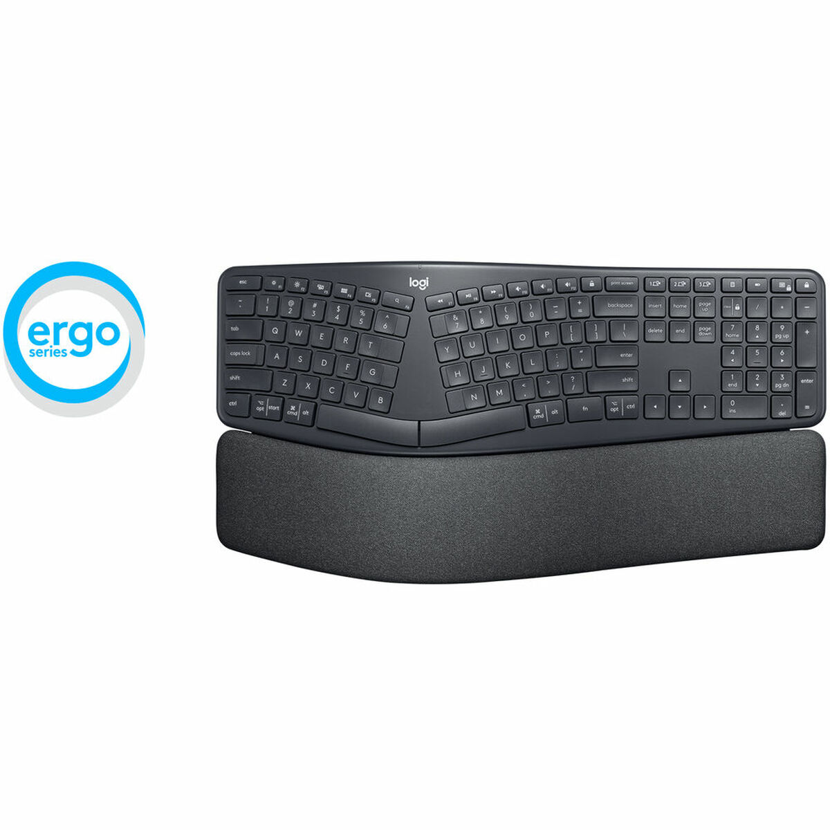 Tastatură Fără Fir Logitech Ergo K860 Albastru Qwerty Spaniolă