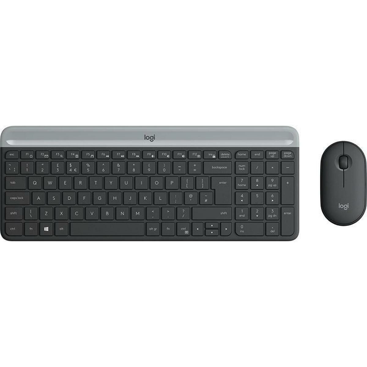 Tastatură și Mouse Logitech 920-009198 Negru Qwerty Spaniolă