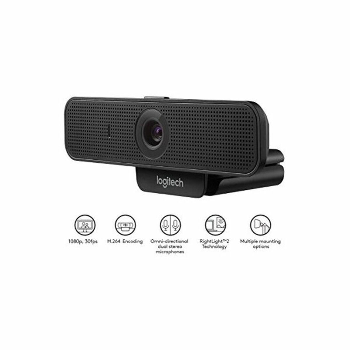 Webcam Logitech C925e HD 1080p Auto-Focus Full HD 30 fps Negru