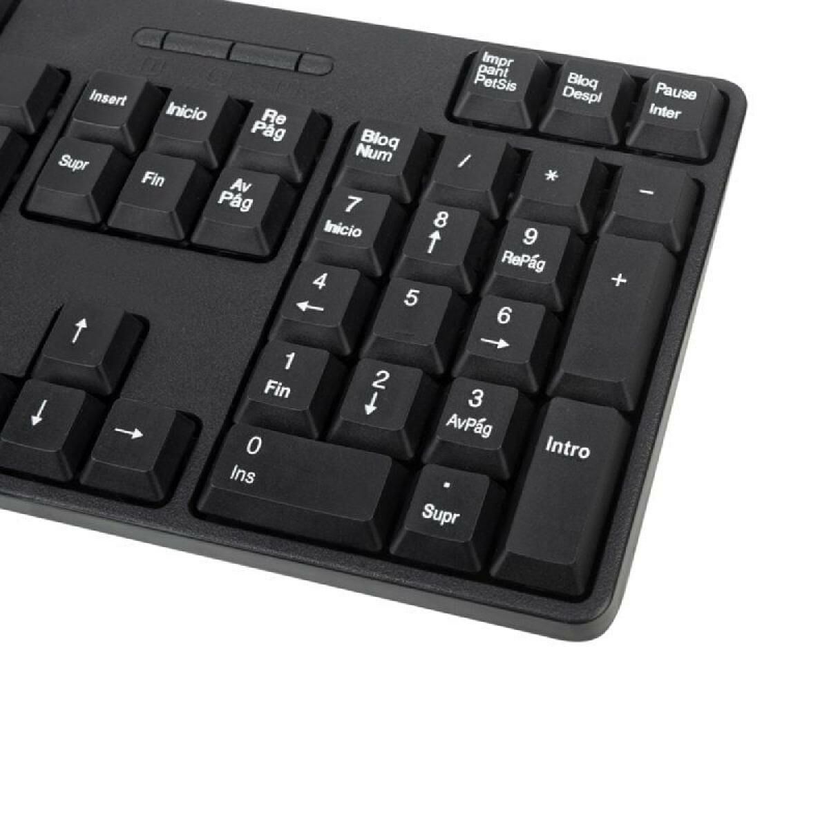 Tastatură și Mouse NGS EUPHORIA KIT Negru QWERTY Qwerty US Fără Fir
