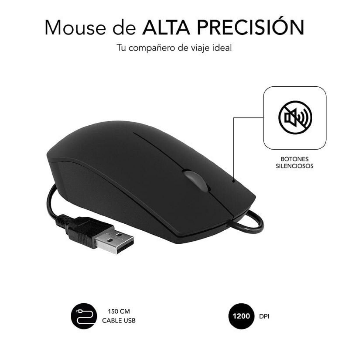 Mouse Subblim BUSINESS 1200 DPI Negru