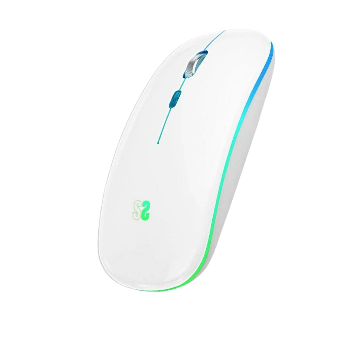 Mouse Bluetooth Fără Fir Subblim SUBMO-LDFLAT2 Alb 1600 dpi