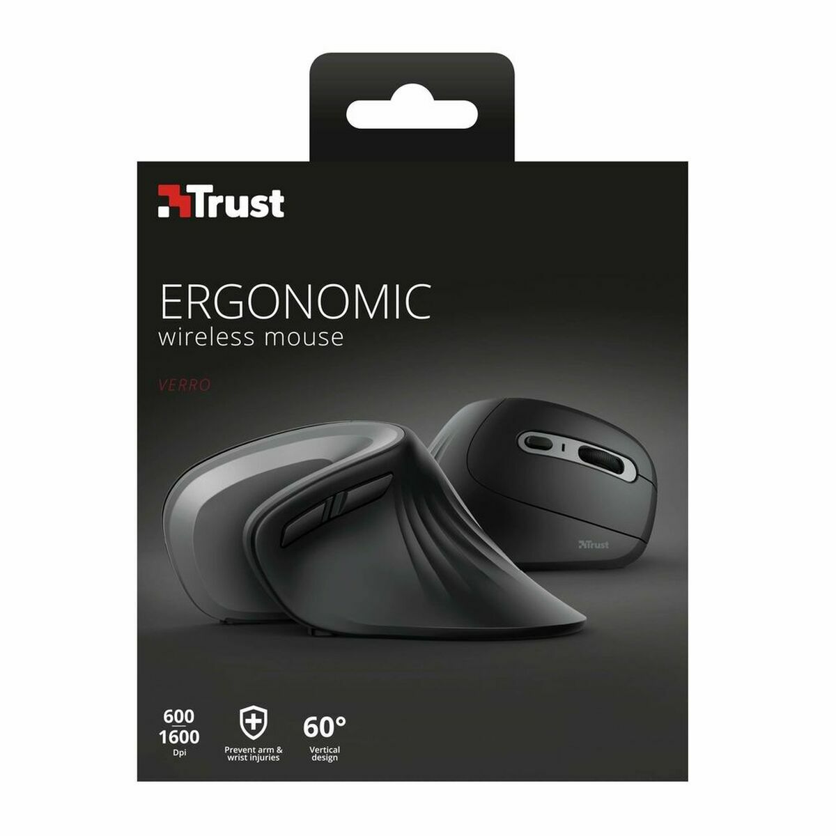 Mouse Fără Fir Trust 23507 Negru 1600 dpi