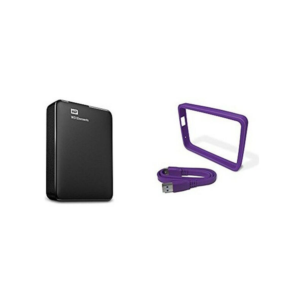 Hard disk Extern Western Digital WD Elements Portable Negru 4TB