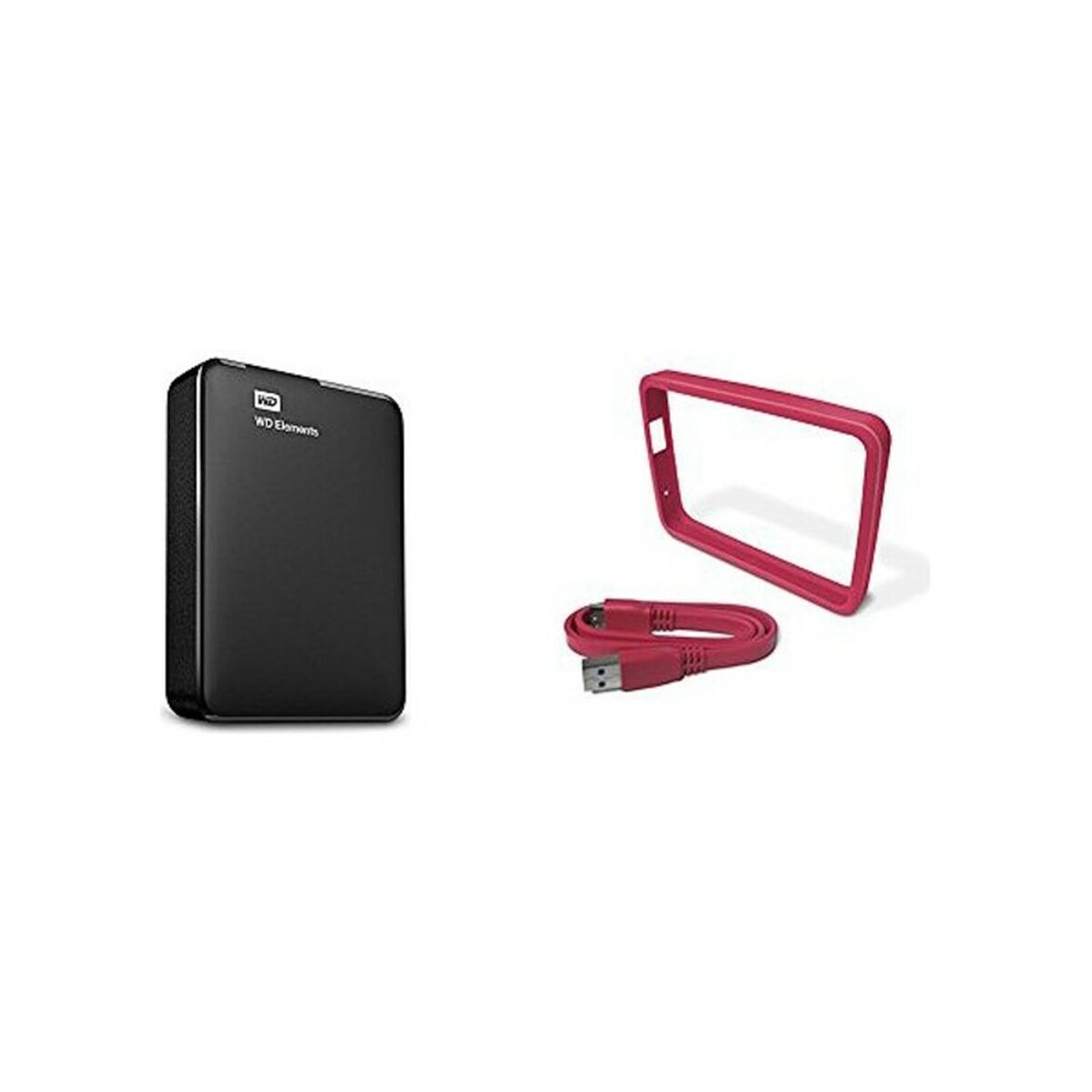 Hard disk Extern Western Digital WD Elements Portable Negru 4TB