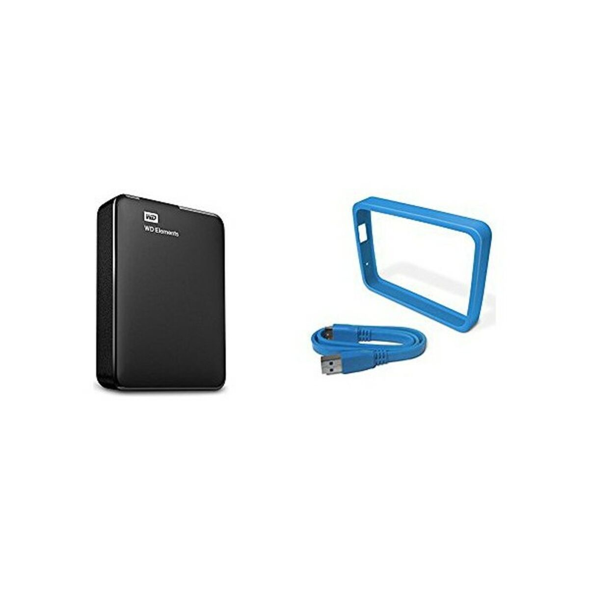 Hard disk Extern Western Digital WD Elements Portable Negru 4TB