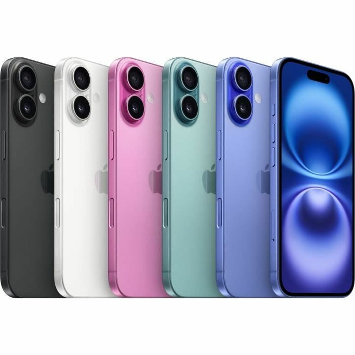 Smartphone Apple iPhone 16 6,1" 256 GB Alb