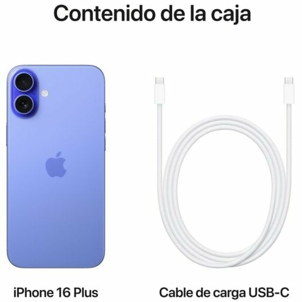 Smartphone Apple iPhone 16 Plus 6,7" 256 GB Albastru