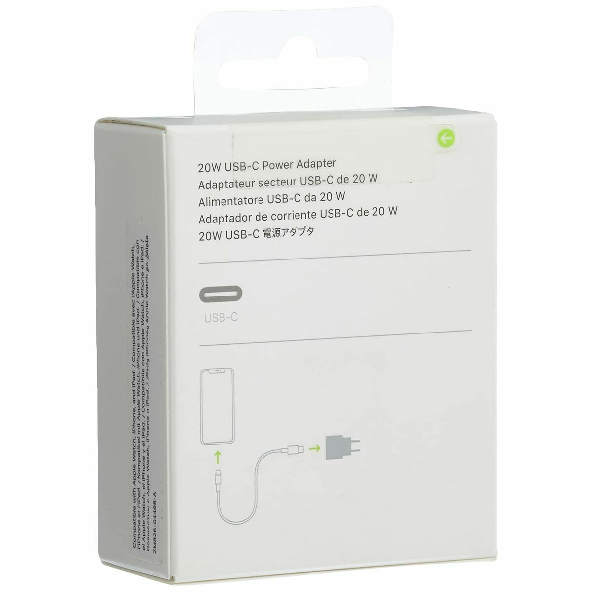 Încărcător de Perete Apple MHJE3ZM/A Alb 20 W