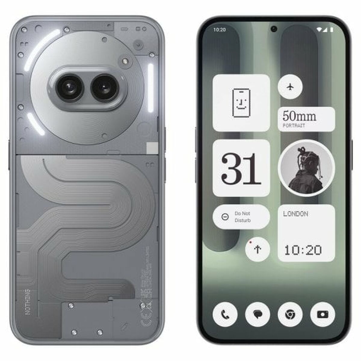 Smartphone Nothing Phone 2(a) Plus 6,7" Octa Core 12 GB RAM 256 GB Gri