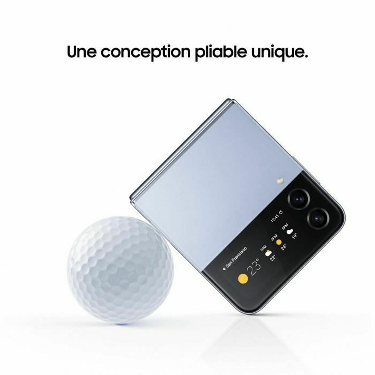 Smartphone Samsung Galaxy Z Flip4 5G 6,7" 5G 3840 x 2160 px 6,7" 8 GB RAM 256 GB Albastru 256 GB