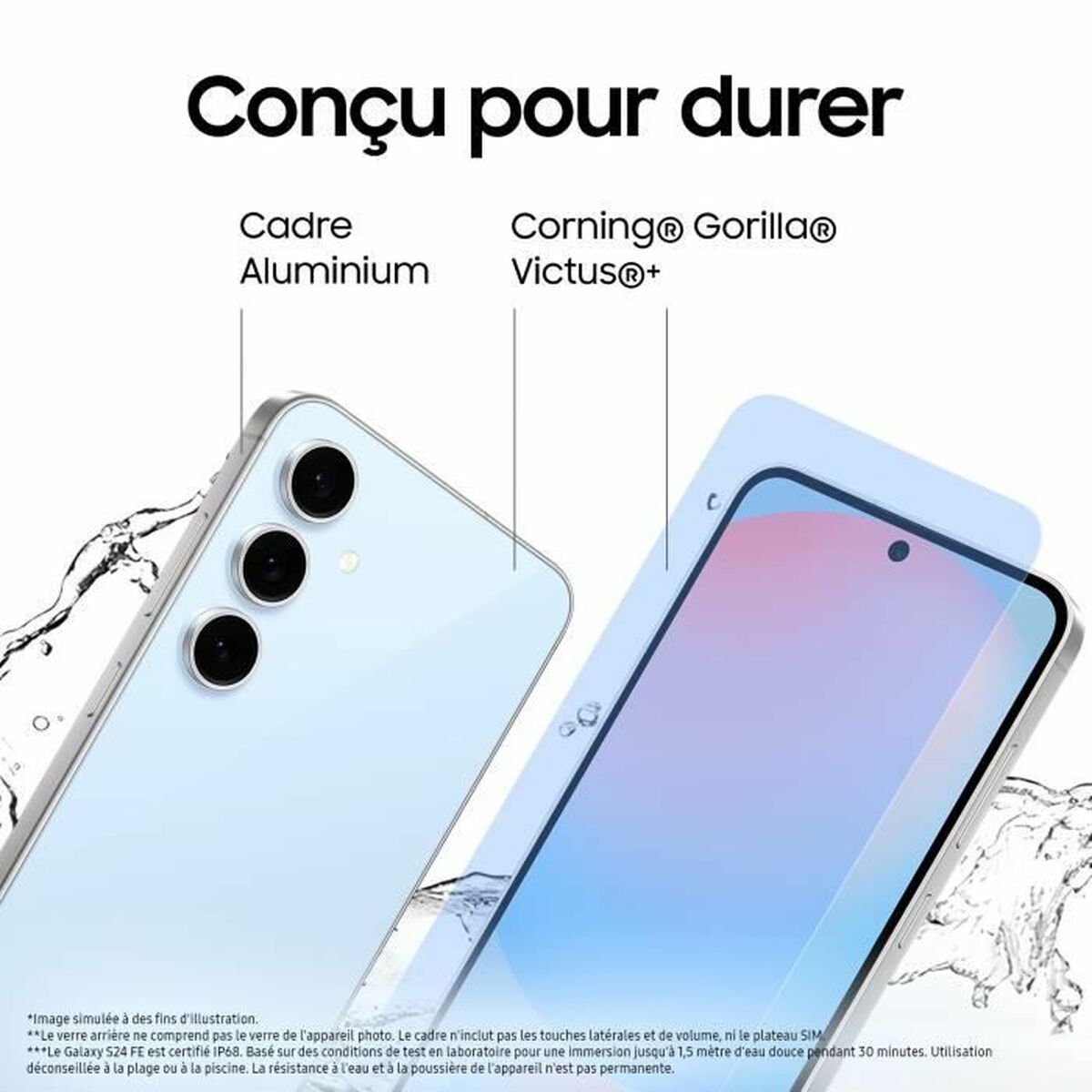 Smartphone Samsung Galaxy S24 FE 5G 6,7" 8 GB RAM 128 GB Gri