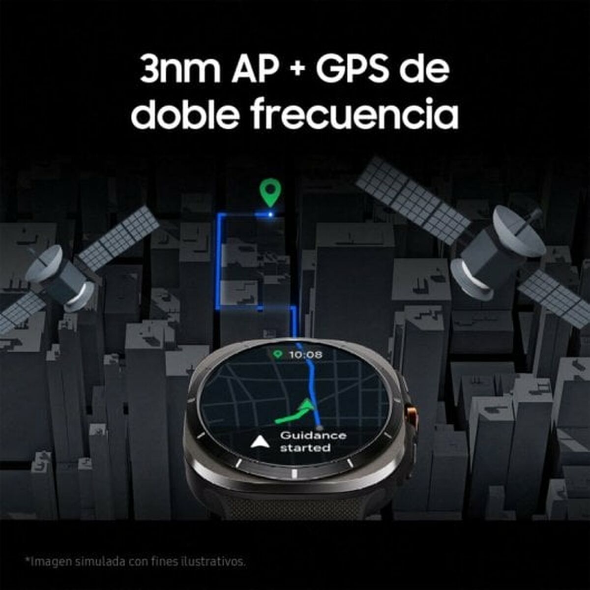 Smartwatch Samsung Galaxy Watch Ultra 4G Portocaliu 1,5"