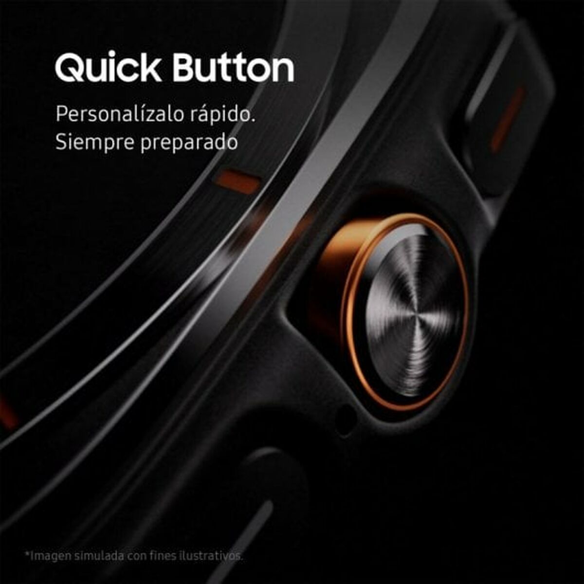 Smartwatch Samsung Galaxy Watch Ultra 4G Portocaliu 1,5"