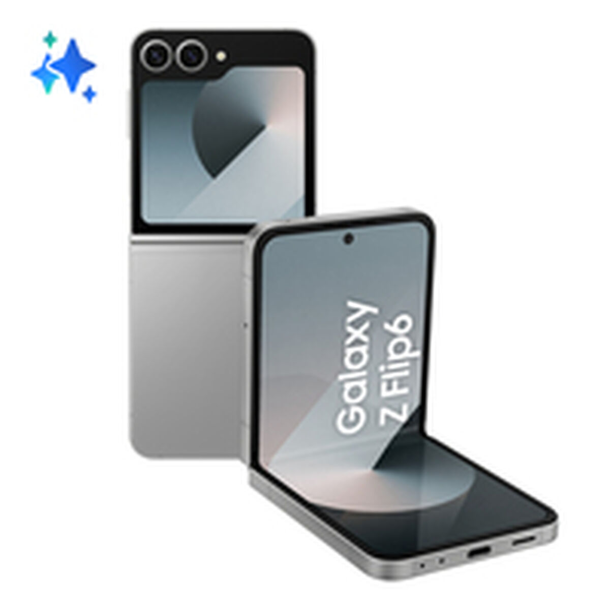 Smartphone Samsung Galaxy Z Flip6 5G 6,7" Octa Core SNAPDRAGON 8 gen 3 12 GB RAM 256 GB Gri