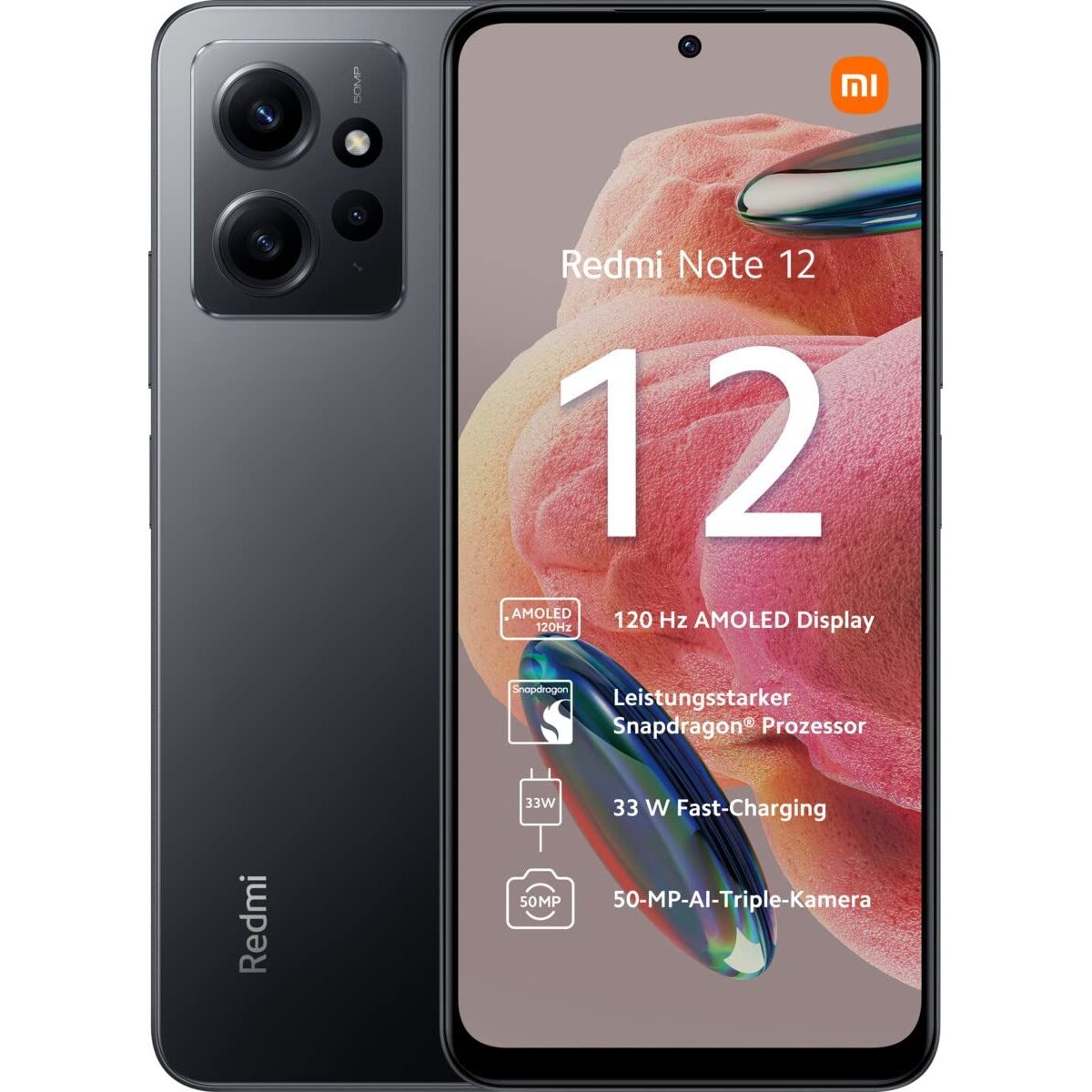 Smartphone Xiaomi Note 12 6,67" Octa Core QUALCOMM SNAPDRAGON 685 4 GB RAM 64 GB Gri
